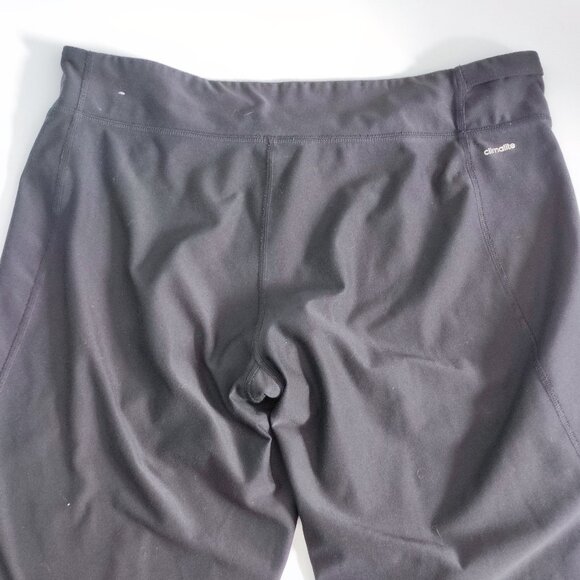Adidas Climalite active wear leggings charcoal women's size L - Picture 4 of 13